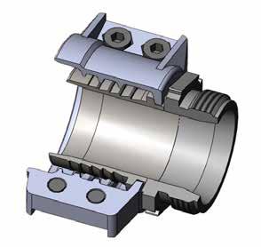 Universal Trelleborg Shank SAFETY CLAMP (RS-KLAMMER) (Aluiniu) V04/09/2016 SS 316 DN Slange Art. Di Materiale Min. UD Slange () Max.