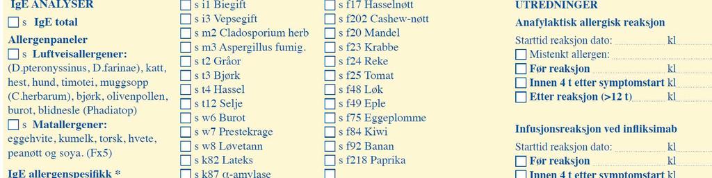 Skriftlig dkumentasjn av anafylaktisk anfall - Kritisk infrmasjn 12. Oppfølging hs fastlege etter allerglgisk utredning 13. Melding g registrering av anafylaktiske reaksjner 14.