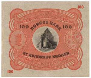 100 kroner 1942.