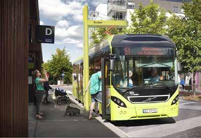 Ladepunkter må settes opp der endestopplading er foretrukket løsning Ruter vil sørge for at nødvendige arealer og