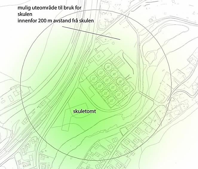 4.2 Tomt langs Daleelva (Sandliane) Tomta langs Daleeleva ligg sør for Kamgarnfabrikken, og består av eigedomene 22/679 og 22/710. Vi har fått opplyst av Vaksdal kommune at kommunen eig tomt 22/710.