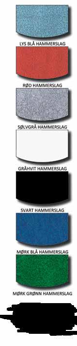 Hammerslag Finish Med Hammerite kan du male direkte på rust. Men du trenger ikke å vente på at saker og ting skal begynne å ruste før du bruker Hammerite.