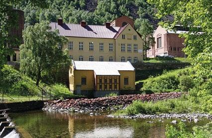 a. overrislingen i syretårnene i Tårnhuset og til kjøling og produksjon av damp i Kjelehuset. Pumpehuset var hovedkilde for vann fram til Såheim kraftstasjon ble bygd.