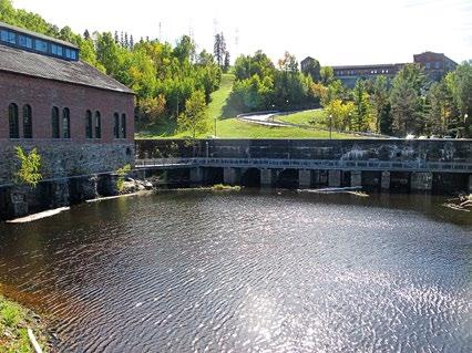 i verden. Systemet av kanadiske hydroelektriske kraftverk ved Niagara-elva er i ferd med å bli omstrukturert. Sir Adam Beck 2 med 16 generatorer ble bygd i 1954 og matet med to 9 km lange tunneler.