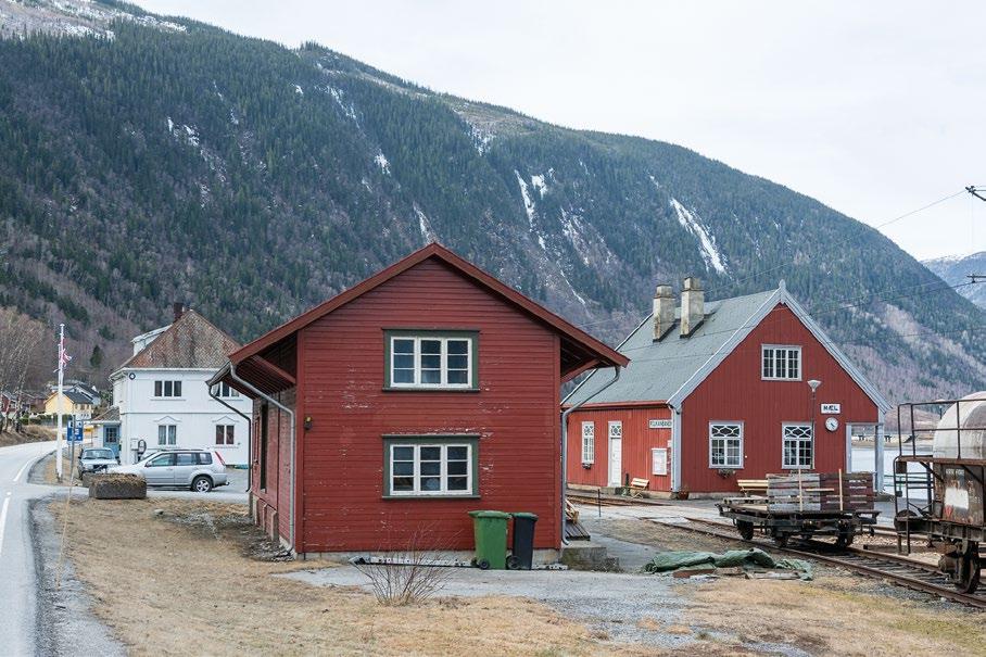 kommet under ordinær offentlig museumsforvaltning. Kontakten med det øvre banesegmentet skjer ved Mæl ferjeleie (objekt 11.5).