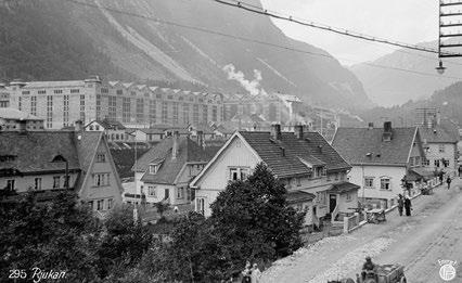 det hastverk man hadde er byen preget av skikkelighet både i byplanlegging og i utførelsen av de enkelte bygningene. Rjukan var Norges mest moderne by, og den eneste som var planlagt fra grunnen av.