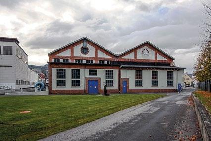 Huset var første ledd i produksjonslinje A ved Notodden Salpeterfabrikk. Ovnshuset var i drift fra 2. oktober 1907 til 6. april 1934 kl. 17.00.