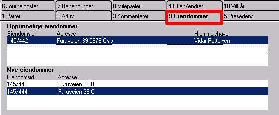 Det er derfor mulig at du finner en litt annen liste med sakstyper hos deg. Til hver sakstype er det knyttet saksmaler med milepæler og aktiviteter, og egne gebyrmaler.