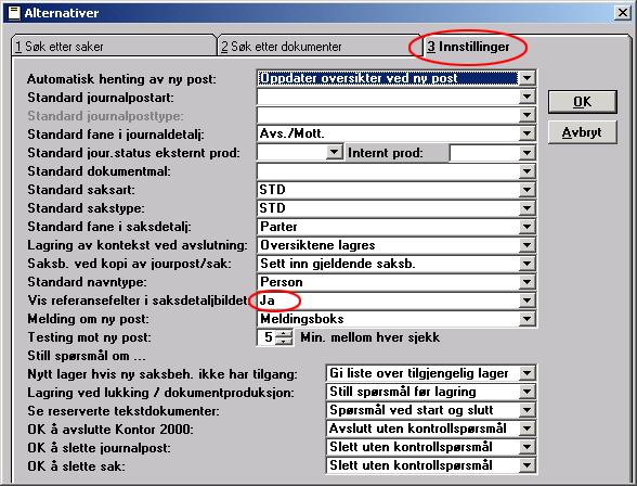 Kapittel 2: Arbeide med saker 39 Sakstittel (obligatorisk) Her gir du en mest mulig beskrivende tekst for saken du registrerer. Feltet er todelt, og hvert felt kan inneholde opp til 67 tegn.