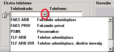 56 Kapittel 2: Arbeide med saker Hvis feltene Avdeling og Seksjon er fylt ut, vil du få frem disse adressene ved å spesifisere avdeling/seksjon når du søker etter adresser.