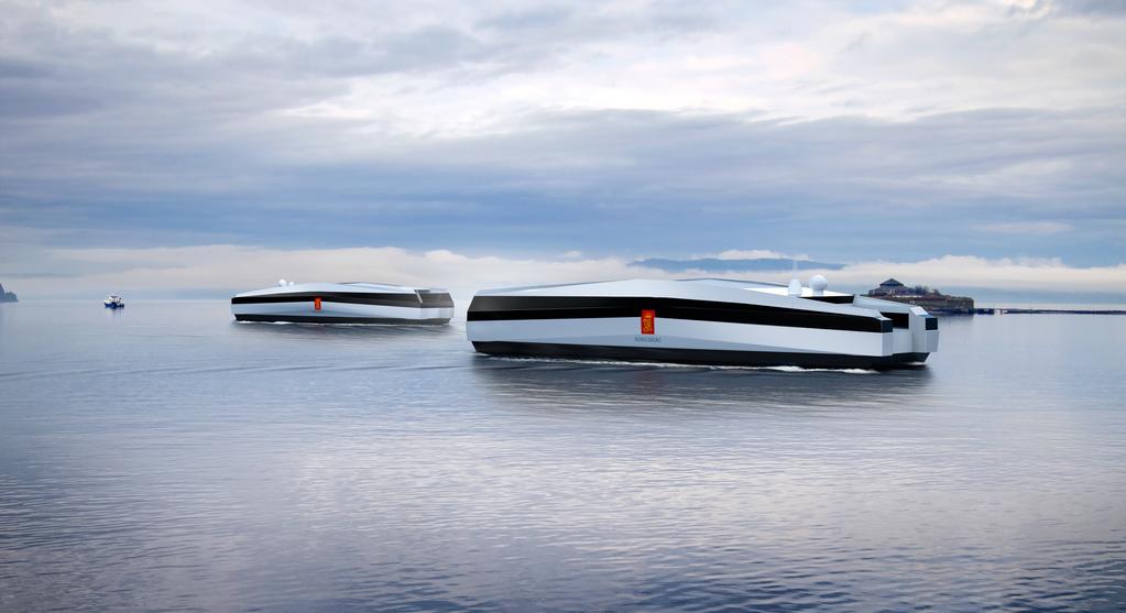 Trondheimsfjorden verdens første testområde for førerløse skip - den første