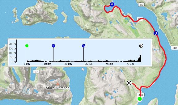 Karusell nr 12 Finnvikdalen opp, ARN-editon Tirsdag 9. august kl 18:00 Start ved busslommen ca. 1,5 km fra Sandessundbrua. Ma l ved avkjøring før tunellen til Skulsfjorden (Obs avvik fra løypekart).