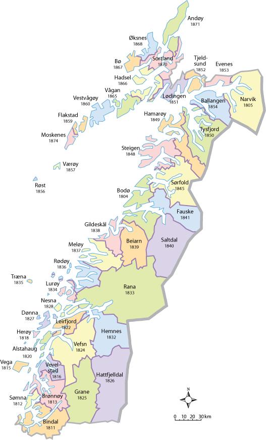 Nordland i reforma Fylket som trengde kommunereforma