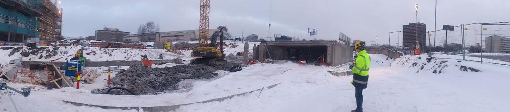 VÅREN 2014 4 TEMPERATURLOGGING PÅ BYGGEPLASS 4.1 INNLEDNING Temperaturloggingen ble utført i januar-februar måned på en byggeplass i Hasle, Oslo.