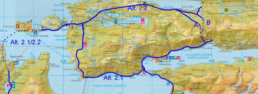 3 Dagens situasjon 3.1 PLANOMRÅDET Kommunedelplanen omfatter ny fylkesveg med nødvendig tilsluttende sideterreng på strekningen mellom Fv.