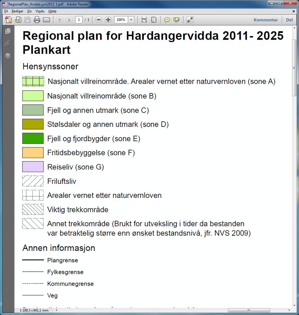 Kartgrunnlaget FM: Må avklares om temakartet kan legges til grunn I høringen et temakart og et plankart etter sosi-standard