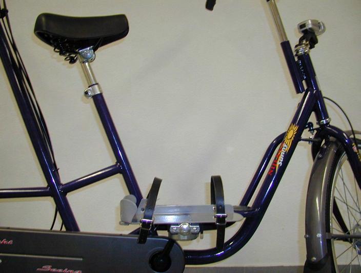 Pedaler Følgende pedaler kan leveres til en Sunny Sight Seeing: Pedal med avtakbart vristbånd Kode 316/14