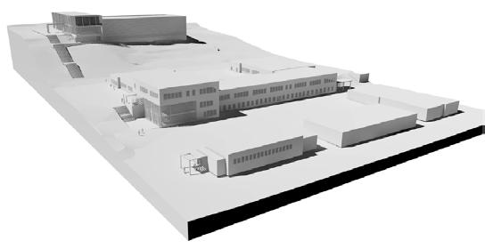 Nytt aktivitetshus/flerbrukshall og rehabilitering/påbygning Fjell skole