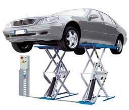 Leveres med fire stykk polymer underlagsklosser. Kan leveres for nedfelling i gulv og med oxygen care rustbeskyttelse. 230/400V 3-fas. Leveres standard med galvanisert bunnramme.