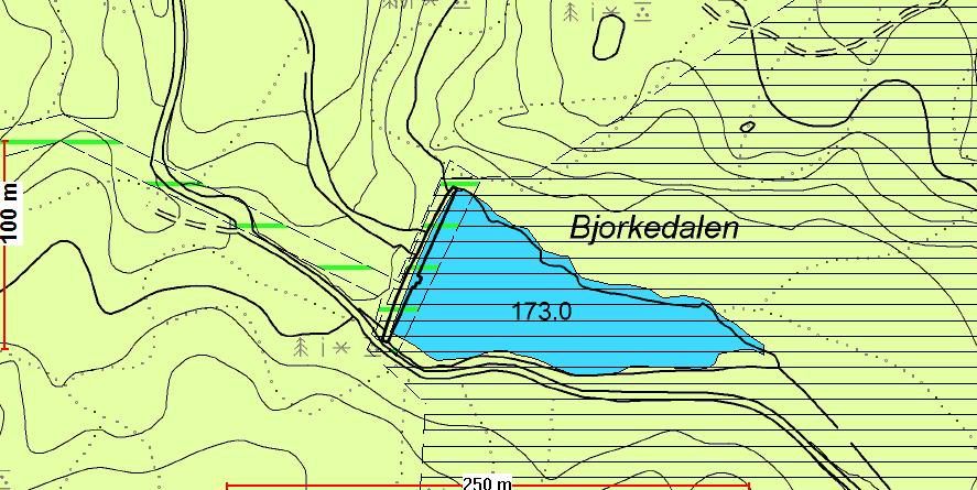 Kartfiguren under viser utsnitt frå