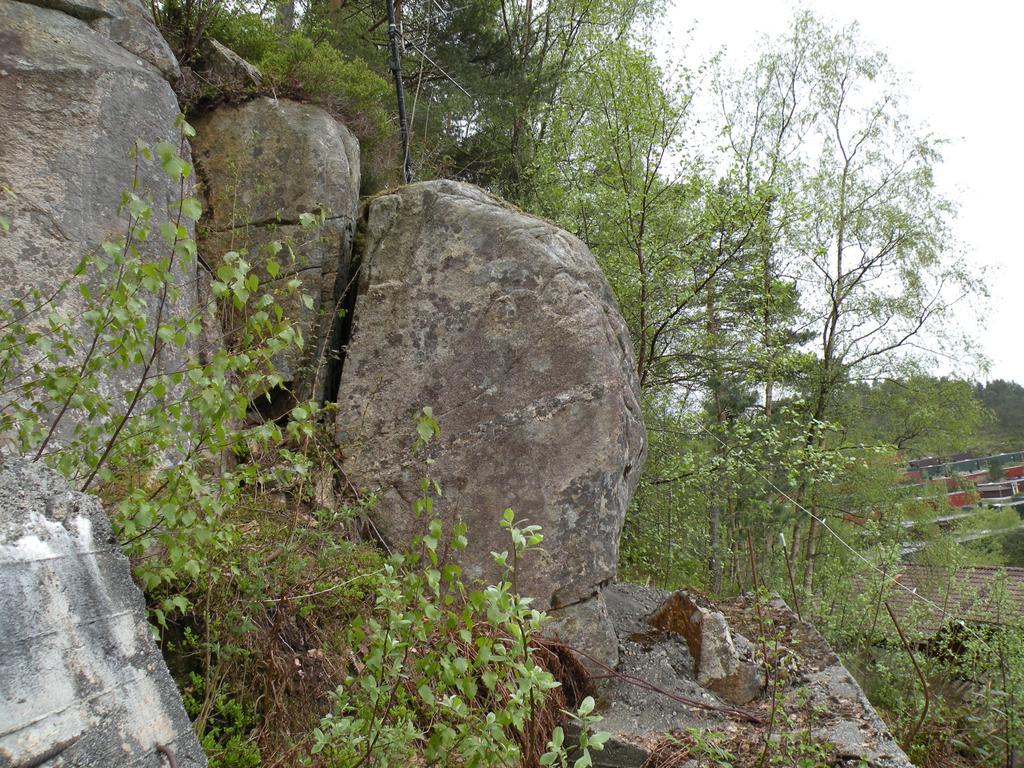 Dette kan virke destabiliserende på løsmassene i