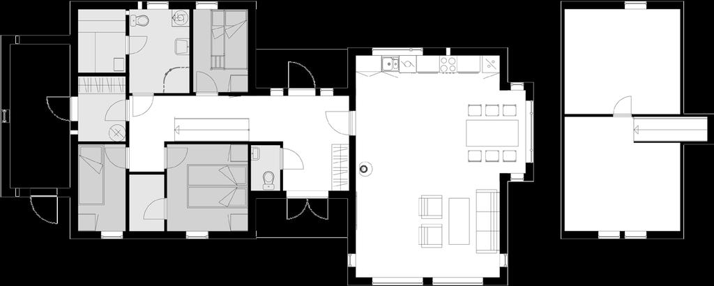 Anbefalt hyttemodell for tomteområdet Sør-Teige SOLKROK VILLMARK Solkrok er en flott hytte med