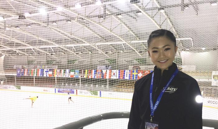 Cindy på stevne i Beograd Cindy deltok i juniorklassen i Skate Helena i Beograd, Serbia, 20. 21. januar 2017.