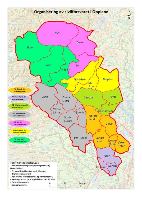 Nord-Gudbrandsdalen Kilde: Regionkontoret