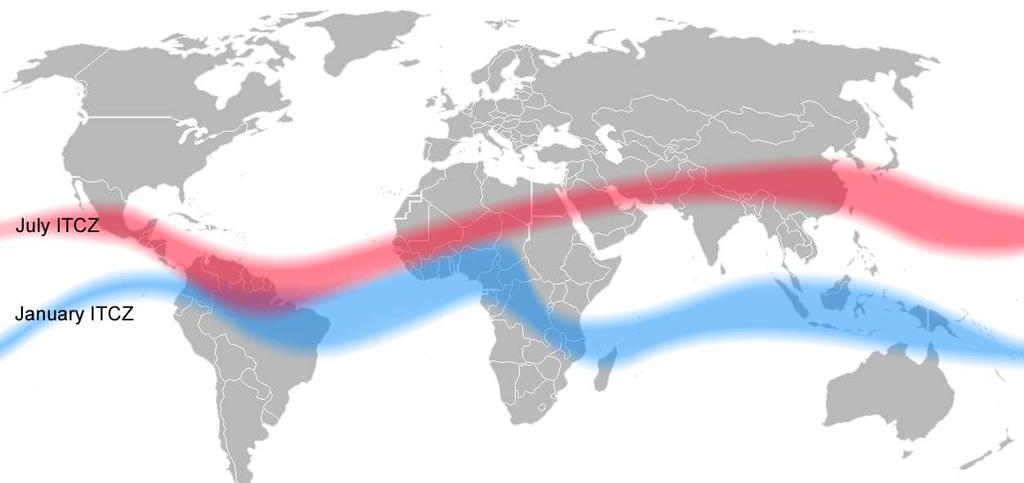 Hadleycellen Hadleycellen er svært viktig for klimaet i tropene og subtropene (merk: det er altså ikke to Hadleyceller, men en som flytter