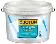 Produktet inngår i Jotuns godkjente våtromssystem.
