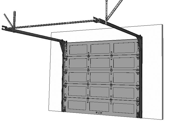 12 Montering opphengstag, endeplate og avstandsskinne Pose L-39 Pose L-57 Endeplate TB, del 1