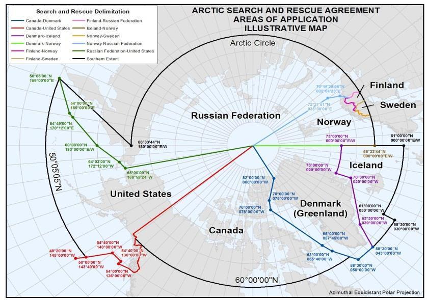 Norwegian Search and Rescue Regions (SRR)