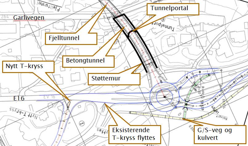 Kartutsnitt av planforslaget Konsekvenser av planforslaget framgår av vedlagt konsekvensutredning.