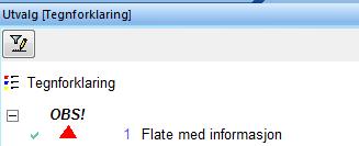 Kommunen må sjekke arealet på nytt». (Flater med slik informasjon får kommunen tilsendt i CSV-fil etter et avklaringsmøte. Her spesifiseres arealene nærmere.