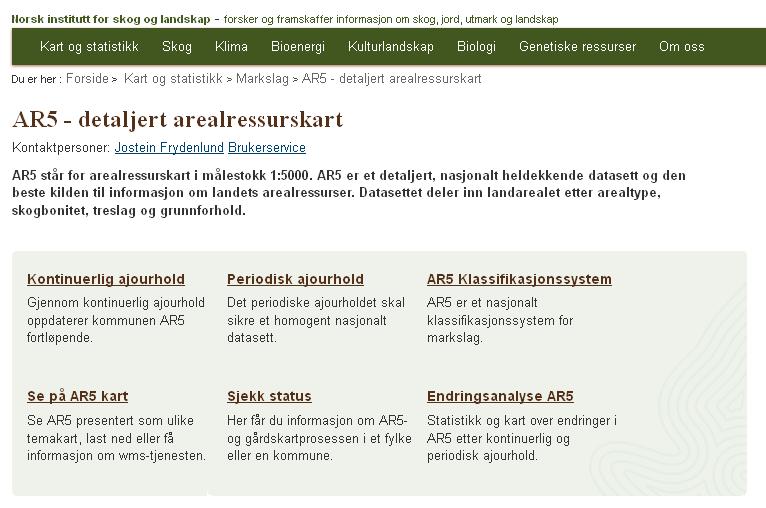 Oppgave 11 Bli kjent på hjemmesiden til NIBIO 