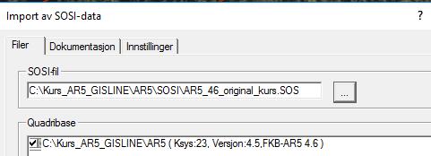 SOSI-filen ligger på