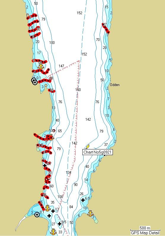 4.5 Kartlegging av marine naturtyper i Bunnefjorden Kartleggingen av marine bunnhabitater i Bunnefjorden ble videreført 8.-1. november i 26.