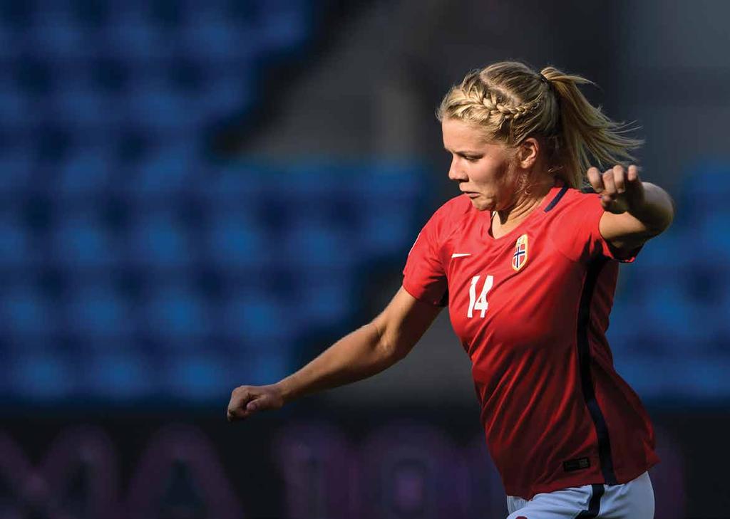 » - Ada Stolsmo Hegerberg Olympique Lyonnais og Norge «Fair play er den viktigste