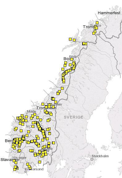 Varmere temperatur, økende nedbørmengder, økende