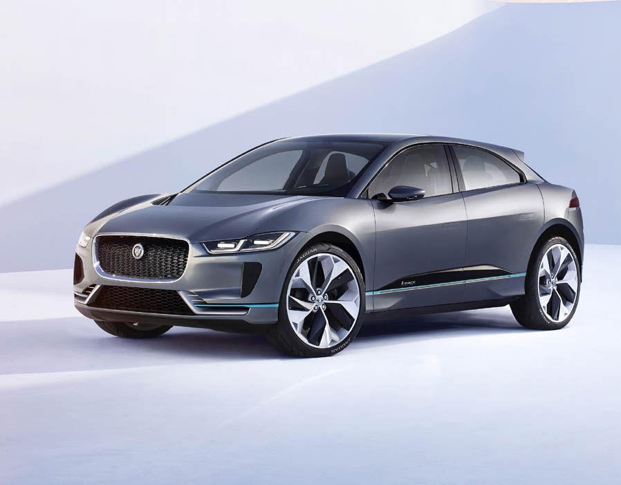 2018: Jaguar I-PACE Ventes: Høsten 2018 Karosseri: Crossover/SUV Batteri: 90 kwh Jaguar