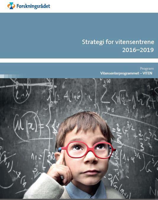 Forankring "Tett på realfag«kunnskapsdepartementets strategi for realfag i barnehage og