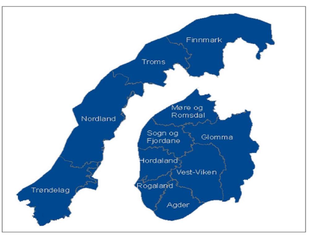 2 Organisering av arbeidet i Møre og Romsdal vassregion 2.