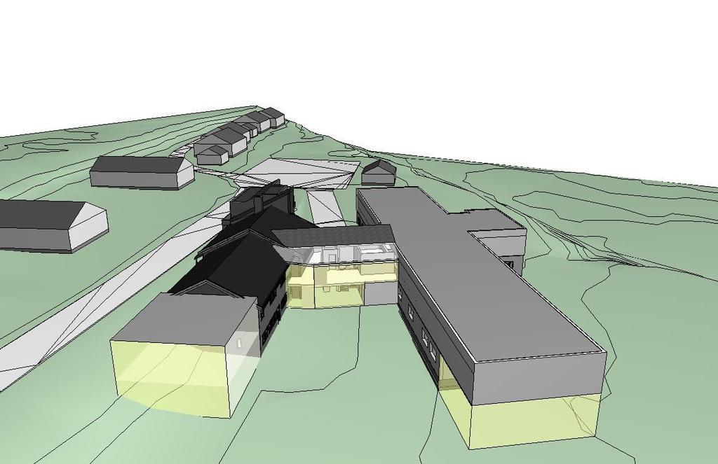 BIM modell ArchiCAD 15 NOR Filplassering: S:\BOREALIS\2016\2016.14 Samisk helsepark\4 BYGGPROSJEKTER\41 TEGNINGER (designfil dwg-pln)\samisk helsepark.