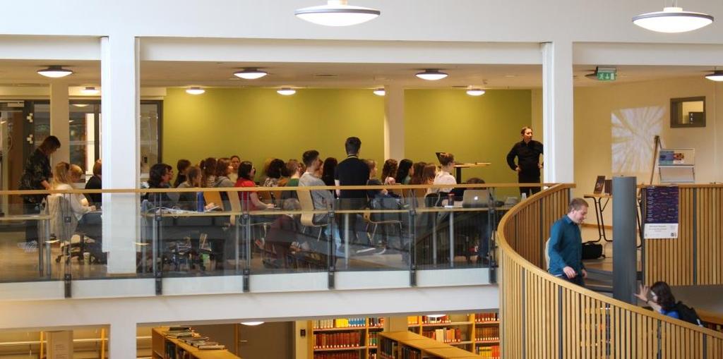 Læringssentre Universitetsbiblioteket har eit stadig fokus på korleis biblioteklokala fungerer som læringsmiljø for studentar.
