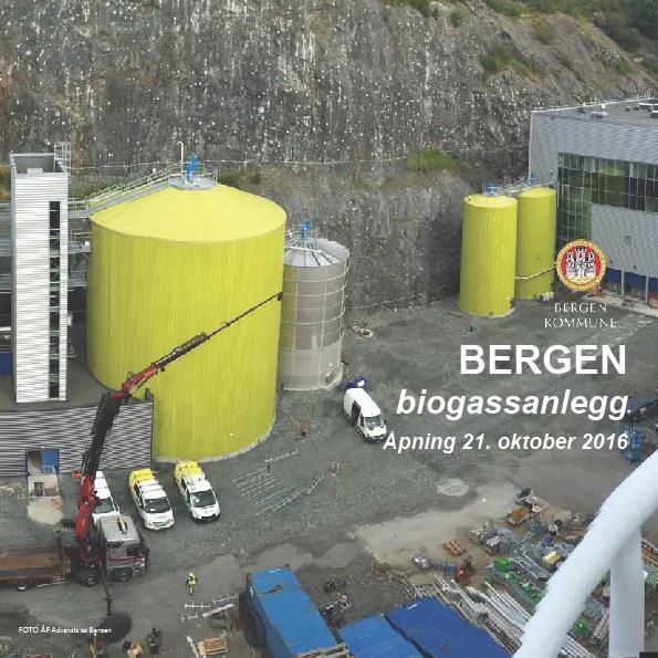 Bergen VA - biogassanlegg Bygget for slam fra kloakkrenseanlegg BK VA ønsker ikke gratis substrat fra BIR Bedrift Avtale om avsetning av biorest