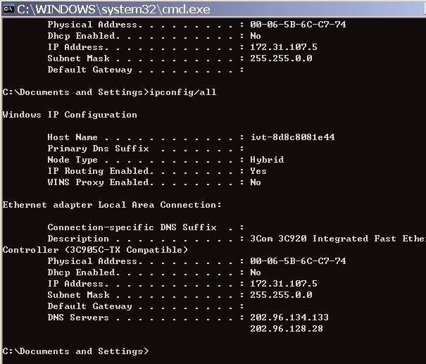 4 Velg Wired (Kabel) eller Wireless (Trådløst). Bruk eller 4 og for å velge Automatic (Automatisk) (DHCP). * DHCP står for Dynamic Host Configuration Protocol (Dynamisk Vert Konfigurasjons Protokoll).