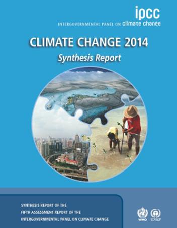 IPCC og globale klimaendringar Auke i temp i atmosfære, sjø/hav og på land Issmelting, reduksjon i is og snødekte områder