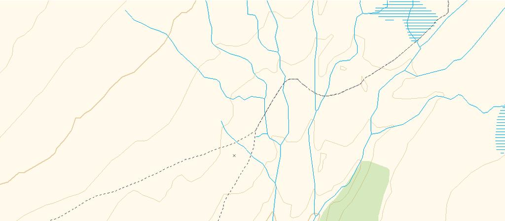 Naturtypelokalitet/kjerneområde Rutenett 1km