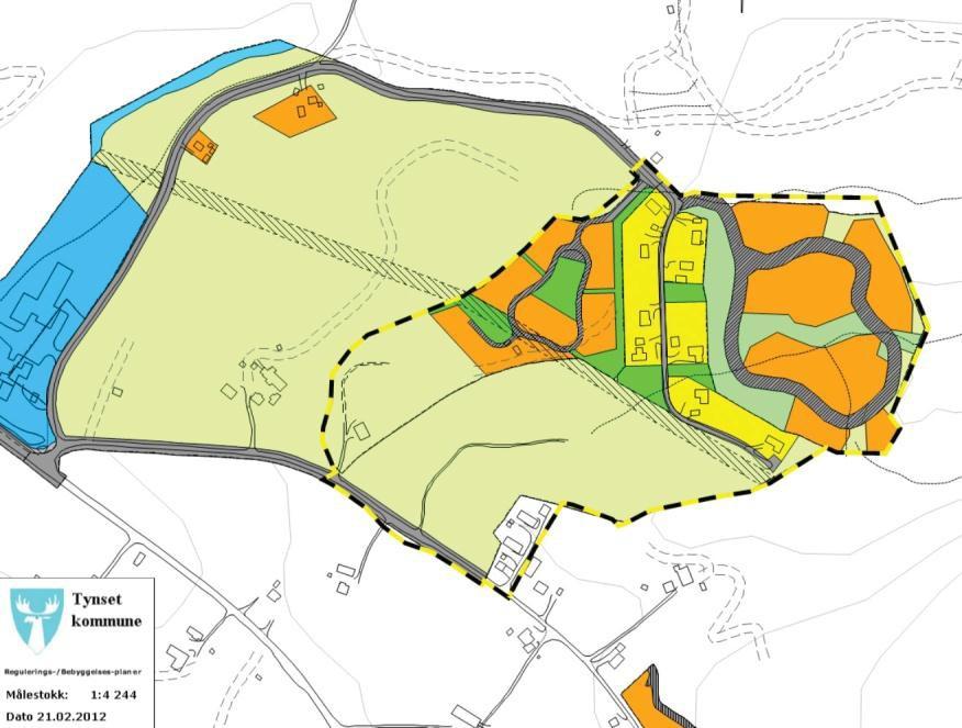 For å få med tidligere regulerte områder for bolig/fritidsbolig og se helhetlig på området i forhold til vei- og adkomstløsninger og