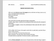 Vocabulary Lessons Level A1-A2, B1-B2 og C1-C2 EKSEMPLER Grammatikken dekker tema som verbformer, possessiver, pronomen, HV-ord, substantiv, subjunksjoner, artikler m.m. Til hvert grammatikktema er det en video som forklarer grammatikken.